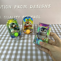 Offre Spéciale enfants classique jouet forme irrégulière dessin animé Animal Mini poche eau claire anneau lancer jeu