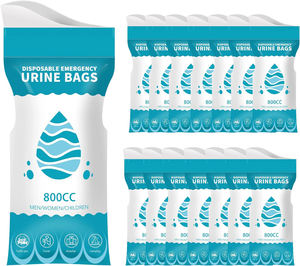 800ccm Männer und Frauen im Freien Auto Reisen Camping tragbare Einweg-Notfall-Pee-Tasche mit Gel Notfall-Urin-Tasche - Product Image 2