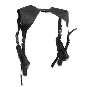 Wholesale universal Gun Shoulder Holster Professional Horizontal Concealed Underarm Holder Tactical Armpit Double Gun Holsters