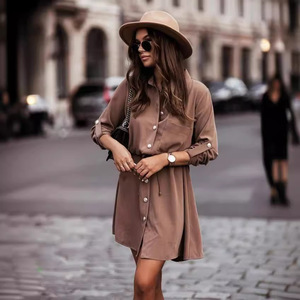 korean fashion coat dress Korean Long Sleeve Coat Dress l Korean Style  Korean Style Shop