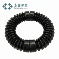 Bottes anti-poussière et soufflets en caoutchouc flexible Taixin, couvercles anti-poussière ondulés pour machines, amortisseurs, joints sur mesure avec service de découpe