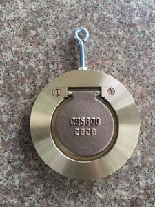 Vanne de retenue à <span class=keywords><strong>disque</strong></span> unique en acier inoxydable SS304 316 ultra-mince, plaque circulaire scellée, 3 pouces DN80, installation horizontale - Product Image 2