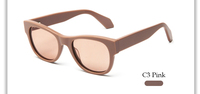 VISION PLUS Lunettes de soleil de luxe Lunettes de soleil tendance Lunettes de soleil polarisées rouges UV400 Lunettes de soleil en acétate Lunettes de soleil papillon Unisexe