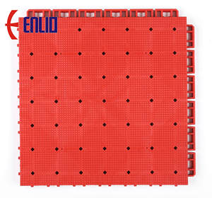 Revêtement de sol de terrain de sport multifonctionnel Enlio TPE pour terrain de basketball, approuvé par la FIBA3x3, dalles d'interverrouillage pour extérieur - Product Image 6