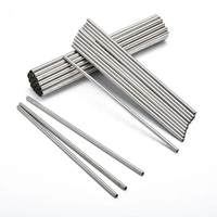 Tube capillaire en acier inoxydable personnalisé CNC SS 304 316 précision petit Mini Micro tuyau 0.5mm 1mm 2mm 3mm 4mm 5mmm 6mm 7mm 8mm