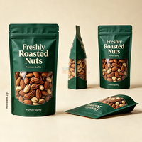 Sachet refermable personnalisé avec logo, finition mate, à fermeture éclair, à découpe facile, qualité alimentaire BOPP/NY/PE, imprimé en héliogravure pour aliments pour animaux de compagnie