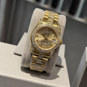 Orologio di Lusso Personalizzato con Diamanti Moissanite, <span class=keywords><strong>Acciaio</strong></span> Inossidabile 316, 31mm, Movimento Meccanico Automatico - Product Image 3