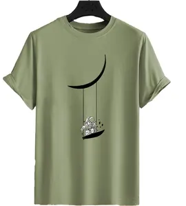 Рубашка мужская оверсайз из натурального хлопка, с логотипом под заказ