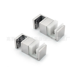 ตัวกันกระแทกประตูสแตนเลสแบบติดผนัง Xinxiongjia สำหรับกระจกนิรภัยหนา 8-12 มม. - Product Image 2