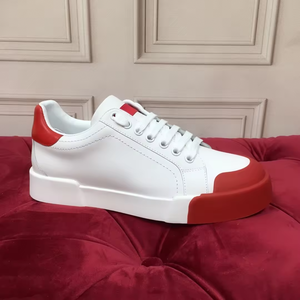 Chaussures de marche de luxe pour hommes et femmes, baskets blanches confortables de haute qualité, semelle en caoutchouc avec doublure en microfibre, chaussures de sport pour hommes - Product Image 3