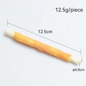 Özel OEM ODM Evcil Hayvan Ödül Maması Diş Temizleyici Ham Deri İçermeyen Çiğneme Ürünleri Kuru Tavuk ve Lif Çubukları Köpek Ödülü Maması Evcil Hayvan Maması Fabrikası Toptan Satış - Product Image 2