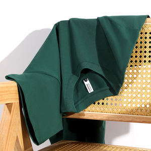 Camiseta de Gran Tamaño para Hombre, 100% Algodón, 260 g/m², de Alta Calidad, Estampada, Bordada, Lisa, Personalizada - Product Image 4
