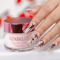 UNIGEL Poudre Acrylique 3-en-1 pour Ongles, Vente en Gros, 24 Couleurs Riches, Longue Durée, Parfumée, Durable, OEM ODM Personnalisé