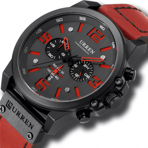 8314 Luxury Fashion Cartoon Antique Coin Design Alloy <b>Case</b> 46mm Dial 3BAR Water Sport Business Chronograph Quartz Men's <b>Watch</b> - Product Image 4