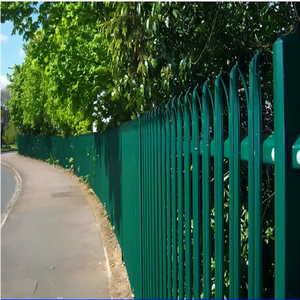 Hot Bán Trang Trí Ban Công Hàng Rào Nướng Thiết Kế Góc Thanh Euro Hàng Rào Bảng Điều Chỉnh Vuông Bài Loại Rào Hàng Rào Cho Ngoài Trời - Product Image 2