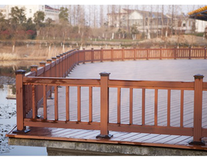 Facile installer WPC PVC <span class=keywords><strong>jardin</strong></span> parc route <span class=keywords><strong>de</strong></span> planche <span class=keywords><strong>en</strong></span> <span class=keywords><strong>bois</strong></span> pont paysage Ingénierie Municipale terrasse panoramique <span class=keywords><strong>balustrade</strong></span> - Product Image 4