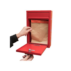 Kotak Surat Logam Komersial Luar Ruangan, Kotak Surat Logam Persegi Panjang Santa Cluster Grey untuk Rumah atau Apartemen - Product Image 4