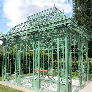 <span class=keywords><strong>Invernadero</strong></span> de Hierro <span class=keywords><strong>Victoriano</strong></span> de Acero Galvanizado en Caliente de Estilo Francés YOUFINE - Product Image 5