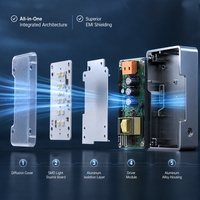 Driver d'éclairage LED conforme à la norme EN50155, assemblage SMT de qualité rail, anti-vibration, OEM ODM, lampe de wagon de métro, directement de l'usine en Chine