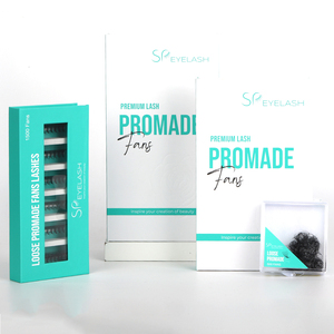 SP EYELASH Extensions <span class=keywords><strong>de</strong></span> <span class=keywords><strong>cils</strong></span> <span class=keywords><strong>Volume</strong></span> <span class=keywords><strong>Russe</strong></span> 3D <span class=keywords><strong>5D</strong></span> 12D, tiges courtes et longues, base pointue Superroot, bouquets <span class=keywords><strong>de</strong></span> <span class=keywords><strong>volume</strong></span> préfabriqués - Product Image 2