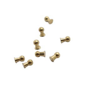 Perles en cuivre faites main DIY, fermoirs grenouille tête de moine et pinces à ongles pour la fabrication de bijoux, vente en gros, personnalisable en usine - Product Image 4