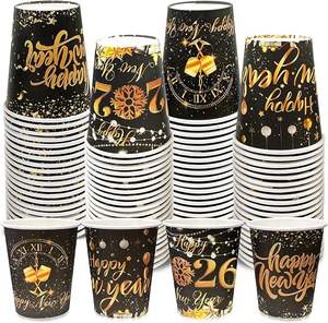 Juego de Tapas y Fundas para Vasos de Papel para Café Caliente, Vasos de Papel para Café con Logotipo Personalizado, Juego de Tapas Desechables para Vasos de Bebidas - Product Image 6