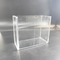 Protecteur d'affichage Elite Trainer Booster: boîte en fer blanc acrylique transparente personnalisée empilable magnétique pour porte-cartes à collectionner