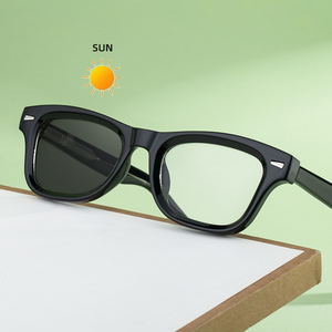 Lunettes de soleil photochromiques anti-lumière bleue UV400 pour femmes, design fantaisie Partagas Fashion, avec logo personnalisé, style œil de chat. - Product Image 2