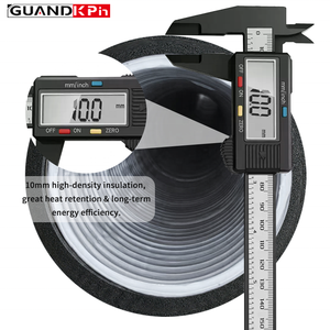 Tubo <span class=keywords><strong>de</strong></span> Aluminio Corrugado Plateado <span class=keywords><strong>de</strong></span> 200 mm, Tubo <span class=keywords><strong>de</strong></span> PE con Aislamiento <span class=keywords><strong>de</strong></span> Goma y Plástico, Conducto <span class=keywords><strong>Flexible</strong></span> para Sistemas <span class=keywords><strong>de</strong></span> Climatización HVAC - Product Image 2