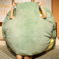 Nouvelle arrivée tendance personnalisé en gros oreiller doux en peluche pour les filles taille géante abeille avec coquille de tortue