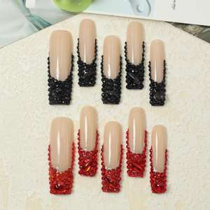 Presse à Offre Spéciale sur ongles <span class=keywords><strong>grossiste</strong></span> 100% ongles en acrylique faits à la main prix usine style personnalisé en gros - Product Image 3