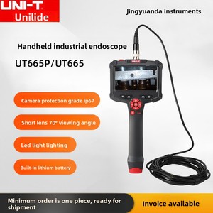 กล้องอุตสาหกรรมความละเอียดสูงแบบเลนส์เดี่ยว UNI-T UT665P พร้อมไฟ LED 8 ดวง โพรบกันน้ำสำหรับการบำรุงรักษาด้วยภาพ - Product Image 2
