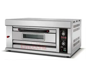 Stainless Steel Gas Baking Oven With Steam Injection Professional Restaurant Kitchen Oven Cake One Deck Oven Baking Equipment