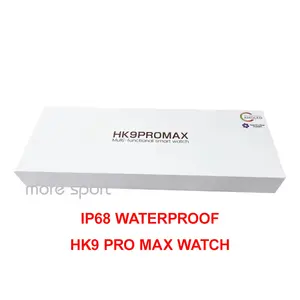 HK9 pro max herren smartwatch serie 9 49 mm reloj inteligente NFC kompass herzfrequenzmesser hello smart watch hombre