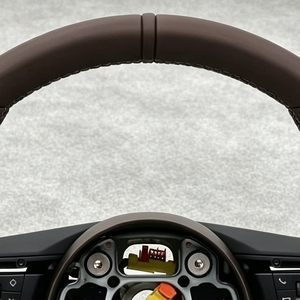 Volant en cuir pour <span class=keywords><strong>Porsche</strong></span> 958 982 718 Cayman Boxster Panamera 911 991 997 970 GT Macan Cayenne <span class=keywords><strong>Taycan</strong></span> - Product Image 4