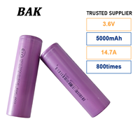 Batterie lithium-ion 21700 à décharge élevée, stockage 3,6 V 5000 mAh 14,7 A, rechargeable pour outils électriques de jardin, tondeuse à gazon