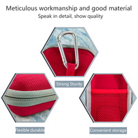 Étui rigide portable en EVA pour télémètre de golf, sac de transport pour télémètre laser avec crochet, étui à outils personnalisable avec logo
