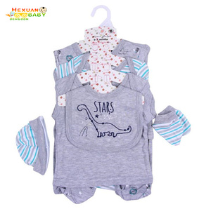 Ensemble de 8 Pièces de <span class=keywords><strong>Vêtements</strong></span> pour Bébé Confortables, Comprenant Pantalons et Grenouillères, Nouveauté pour <span class=keywords><strong>Nouveau</strong></span>-<span class=keywords><strong>Né</strong></span> Garçon - Product Image 2
