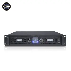 MORIN X-2850 2U High Power 2 Channel 850W Pro Audio PA Subwoofer Power Amplifier