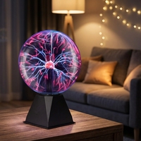 Boule de plasma sphérique interactive à détection tactile, pièce maîtresse décorative pour l'ambiance des événements et scènes, vente en gros usine