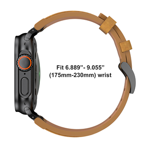 <span class=keywords><strong>Cinturino</strong></span> Sportivo di Lusso Forwelleny 2026 in Pelle Crazy Horse per <span class=keywords><strong>Apple</strong></span> <span class=keywords><strong>Watch</strong></span> <span class=keywords><strong>Ultra</strong></span> 42/44/45/49/S10 46mm - Product Image 6