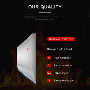 Ensemble d'outils <span class=keywords><strong>à</strong></span> main en acier inoxydable <span class=keywords><strong>Couteau</strong></span> <span class=keywords><strong>à</strong></span> <span class=keywords><strong>beurre</strong></span> <span class=keywords><strong>à</strong></span> fromage <span class=keywords><strong>Laguiole</strong></span> de conception classique avec couverts en miroir Plateau en bois Utilisation scolaire - Product Image 2