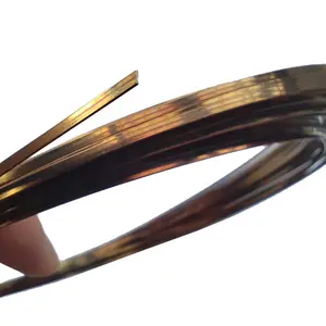 ASTMF2063 alambres de nitinol planos laminados en frío brillantes para la fabricación de joyas