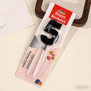 Groothandel verjaardagskaarsen cijfers 0-9 digitale taartdecoratie benodigdheden verjaardagskaarsen digitale taartdecoratie - Product Image 1