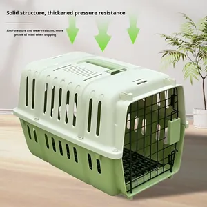 Mochila Transportadora de Mascotas Ecológica de Plástico con Cierre de Botón - Jaula Portátil para Coche para Perros Pequeños/Medianos con Capacidad de 15 kg - Product Image 3