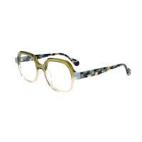 Marco de gafas ópticas de diseñador de lujo 2025, marco de gafas a rayas para hombres y mujeres, gafas de lectura elegantes con características protectoras