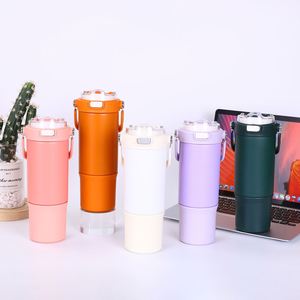 High Quality Custom 900ml <b>Double</b>-<b>Wall</b> Stainless Steel Coffee <b>Mug</b> with Insulated Lid Handle and Straw Titanium Bottle Opener - Product Image 2