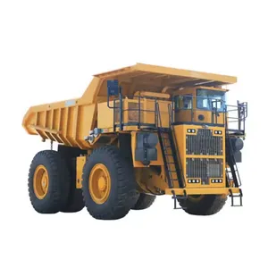 Máquina de camión de minería de carbón de marca famosa china XDE130 130ton 4x2 mina eléctrica diésel con alta calidad