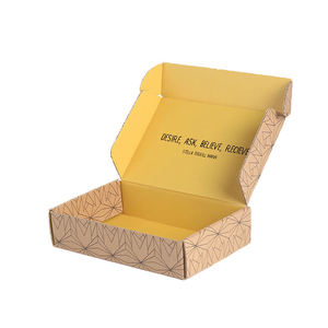 Good Price Of New Product Corrugated Cardboard Box Box Packaging Makeup Paper Box With Embossing Logo