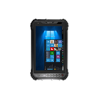 Tableta Industrial Resistente con Windows 10 Pro, 8 Pulgadas, IP65 Impermeable, Intel N5100, 8GB RAM, 256GB SSD, Escáner de Código de Barras, NFC, GPS, 4G